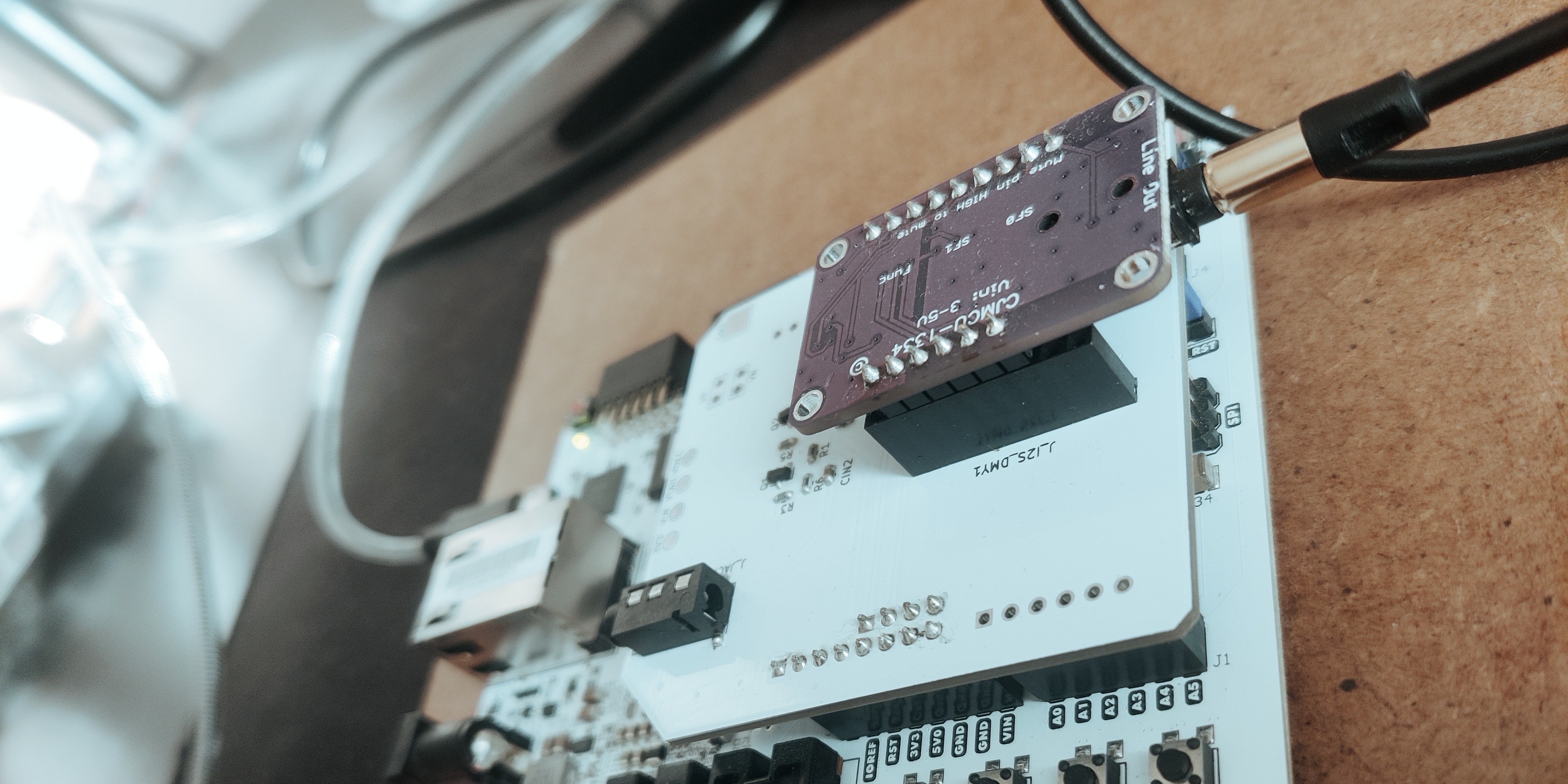 Picture of the analog front end