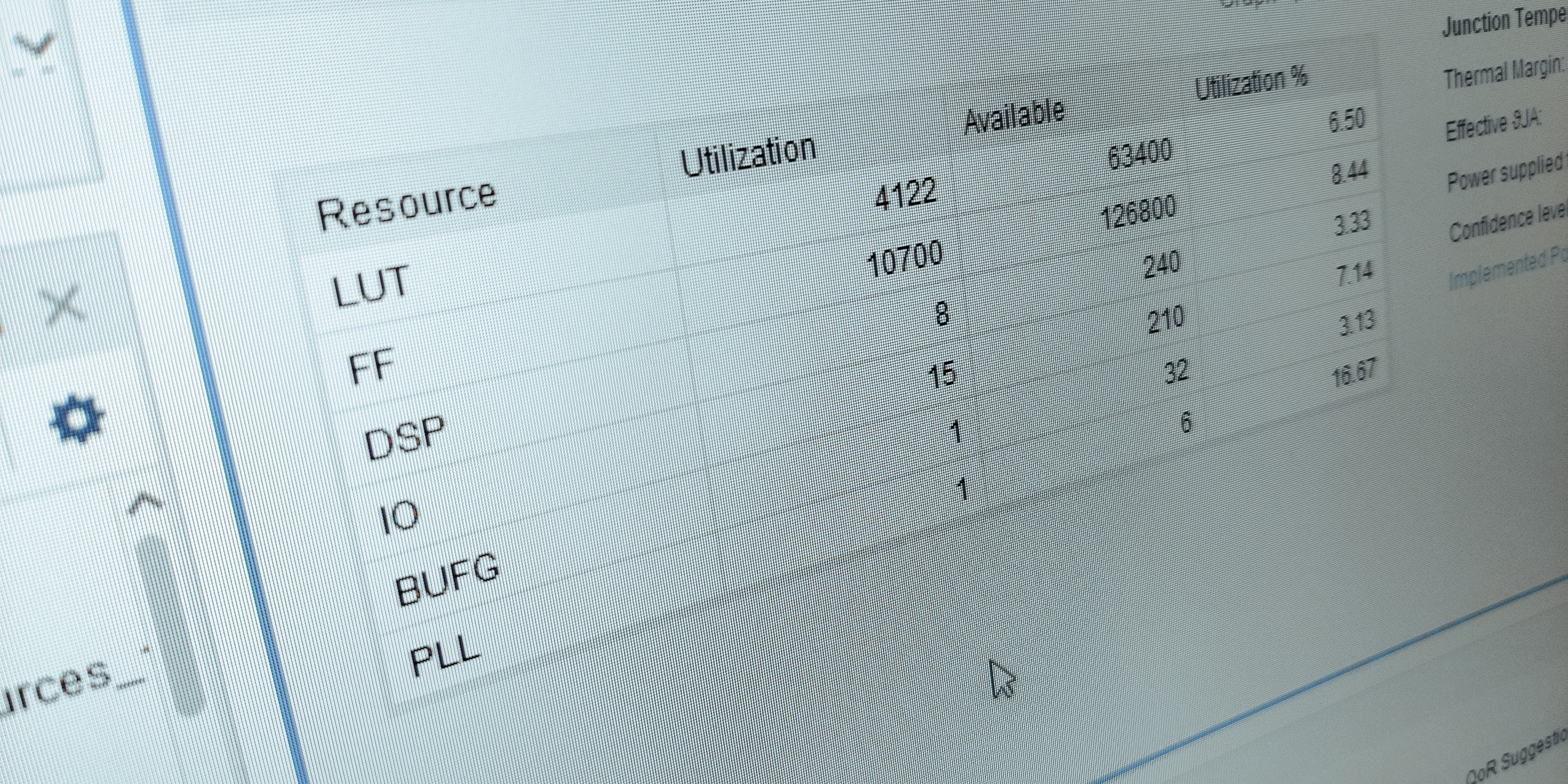 Picture of a verilog snippet for a FIR