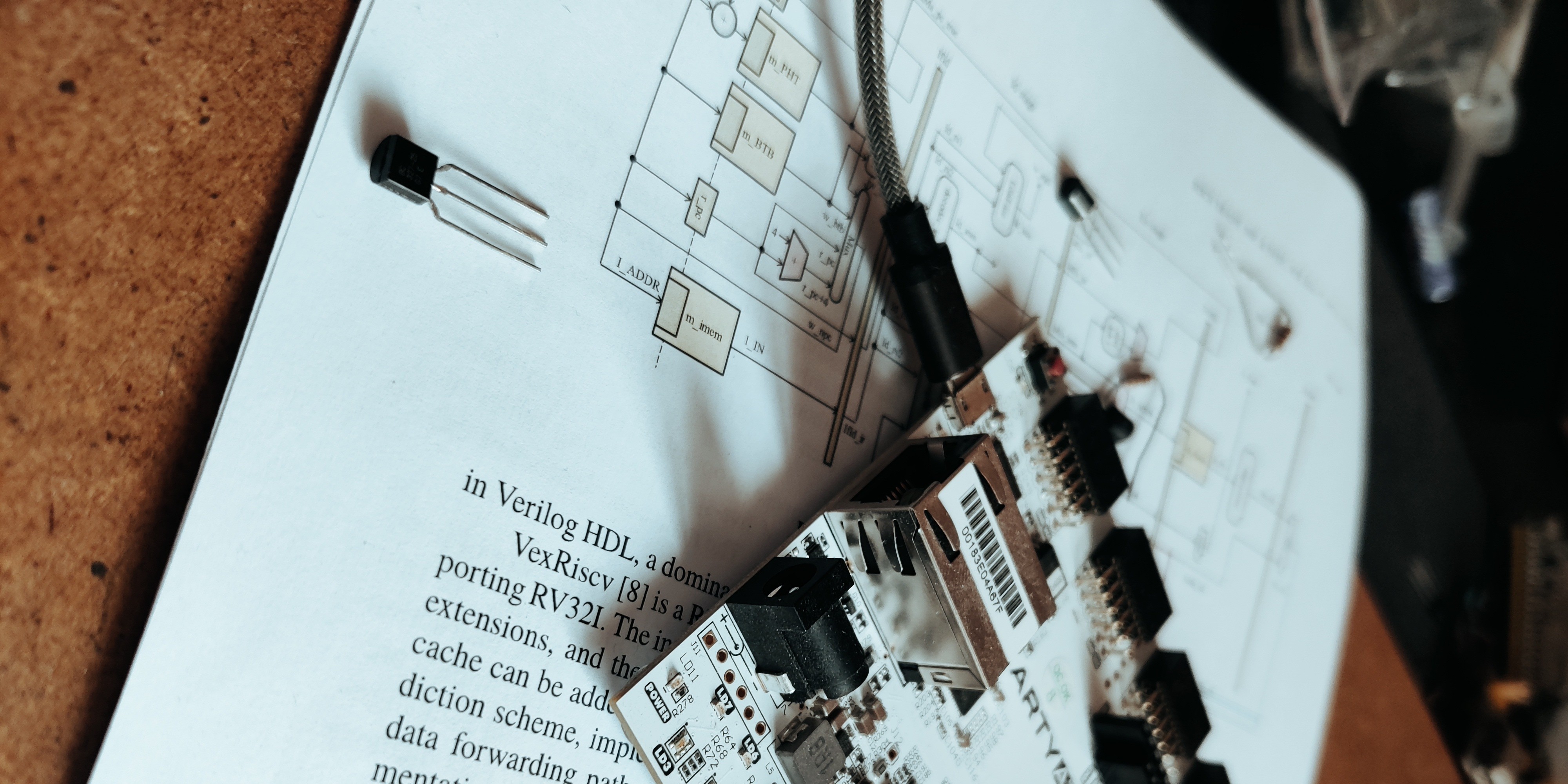 Picture a scientific paper and an Arty A7